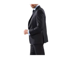 Chaqueta de traje Azul marino para hombre Lazare-Bexley Discount