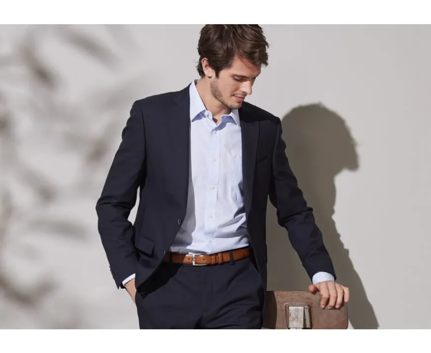 Chaqueta de traje Azul marino para hombre Veste Lazare-Bexley Hot