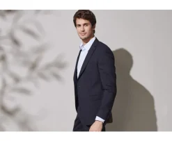 Chaqueta de traje Azul marino para hombre Veste Lazare-Bexley Hot