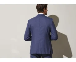 Chaqueta de traje hombre Azul moteado Lazare-Bexley Clearance