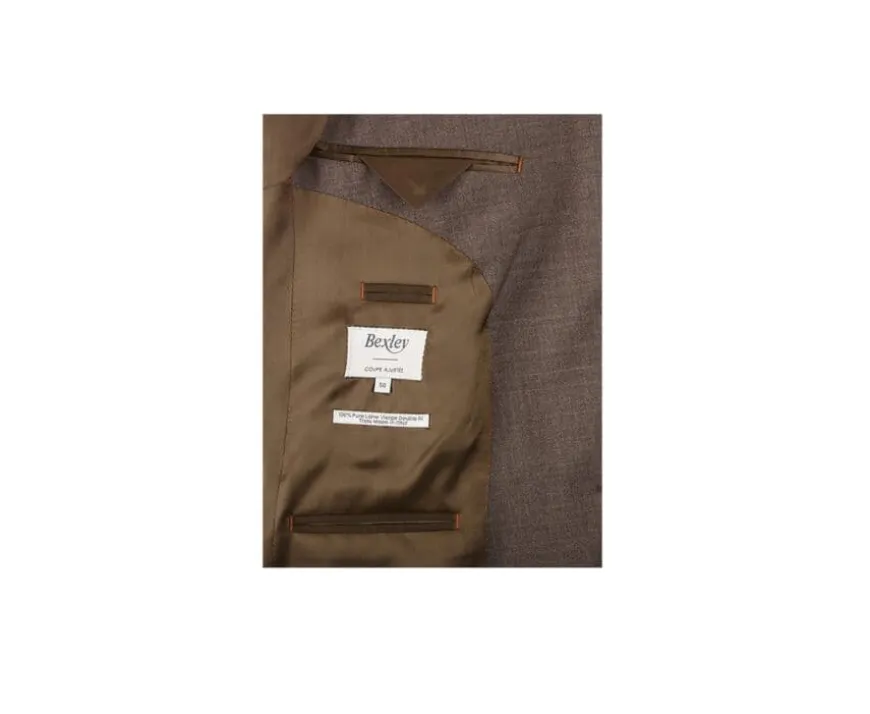 Chaqueta de traje Marrón moteado para hombre Lazare-Bexley Fashion