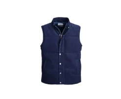 Chaqueta sin mangas terciopelo para hombre - Navy Hilmar-Bexley Cheap