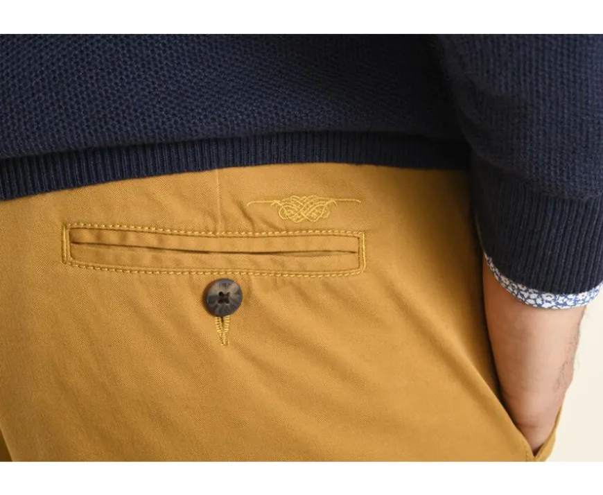 Chino de hombre Tabaco Kyrk-Bexley Cheap