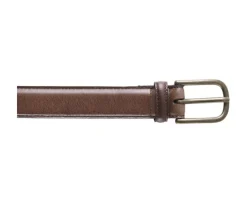 Cinturón de cuero hombre Pardo patinado Southgate-Bexley Store