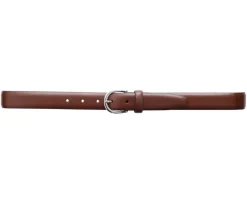 Cinturón de hombre Coñac patinado Sandgate Silver-Bexley Outlet