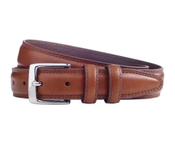 Cinturón de hombre Dorado patinado Brixton Silver-Bexley Hot
