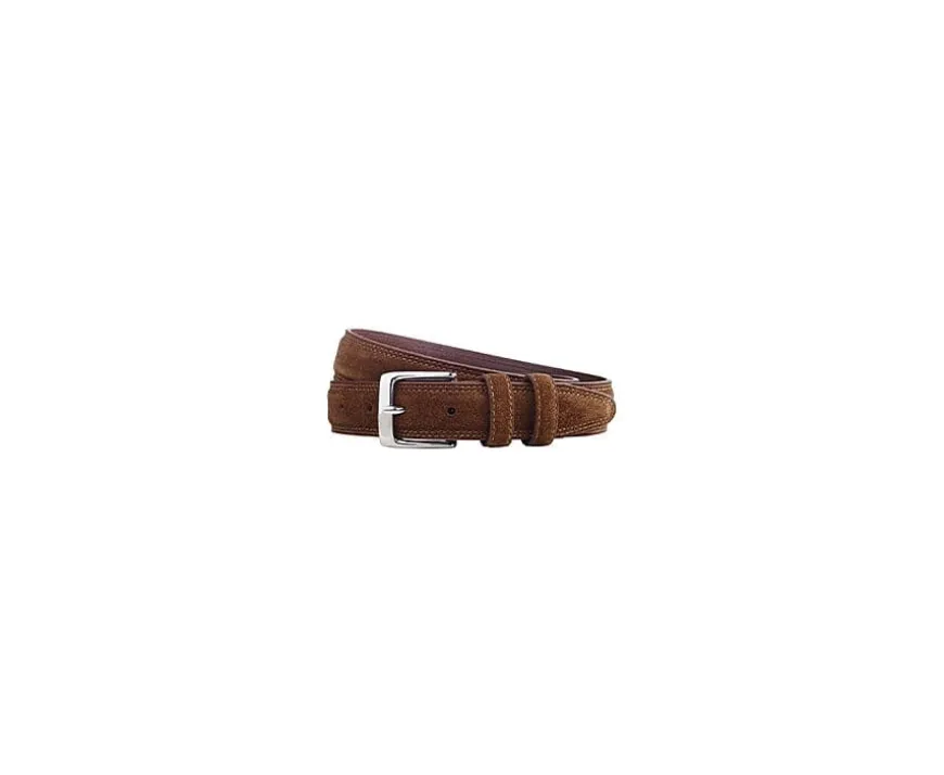 Cinturón de hombre en Terciopelo Habana Brixton Silver-Bexley Best Sale