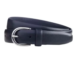 Cinturón de hombre Negro Sandgate Silver-Bexley Cheap
