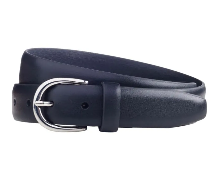 Cinturón de hombre Negro Sandgate Silver-Bexley Cheap