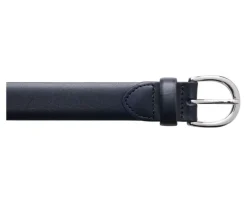 Cinturón de hombre Negro Sandgate Silver-Bexley Cheap