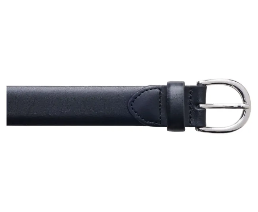 Cinturón de hombre Negro Sandgate Silver-Bexley Cheap