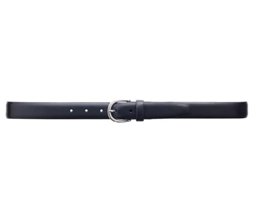Cinturón de hombre Negro Sandgate Silver-Bexley Cheap