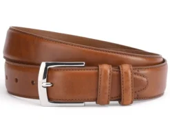 Cinturón de lujo para hombre Dorado patinado Westgate Silver-Bexley Cheap