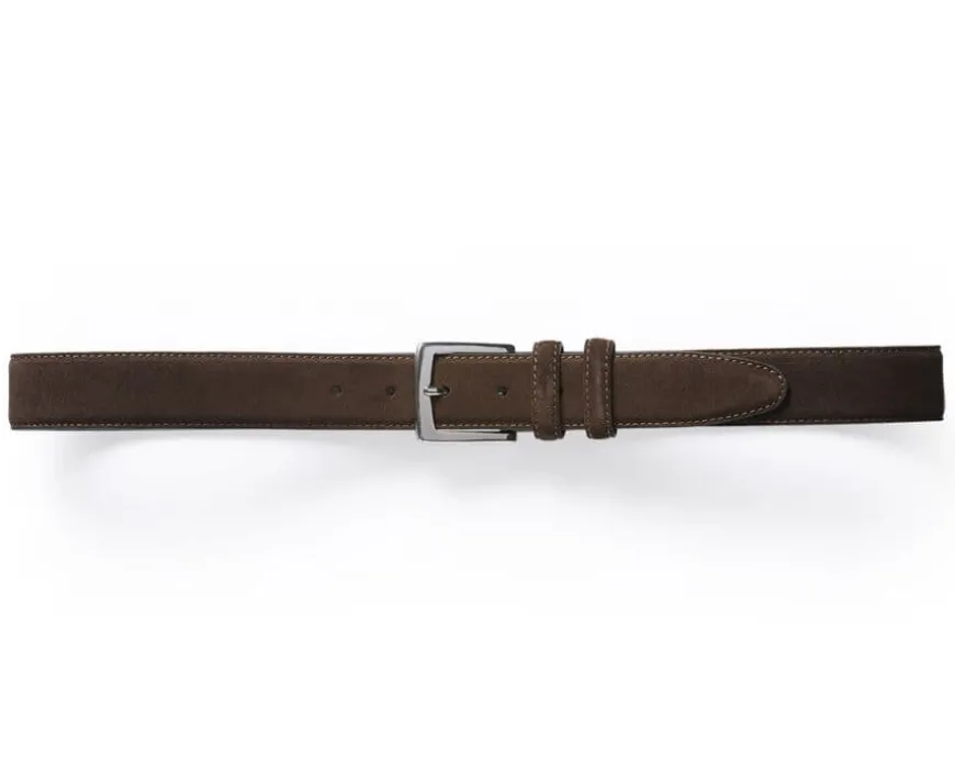 Cinturón de lujo para hombre terciopelo Habana Westgate Silver-Bexley Sale