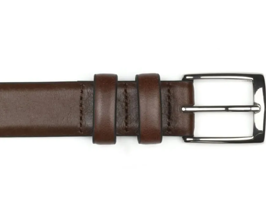 Cinturón de traje de hombre patinado Marrón patinado Ramsgate Silver-Bexley Cheap