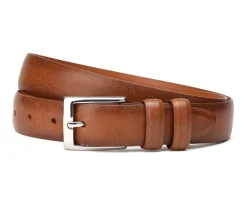 Cinturón de traje para hombre Gold Patina Ramsgate Silver-Bexley Store
