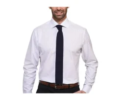 Corbata de punto para hombre Azul marino-Bexley Online
