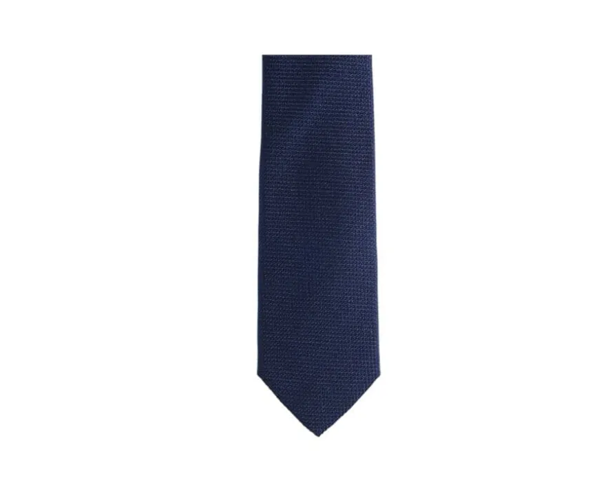 Corbata de seda lisa mate para hombre-Bexley Fashion