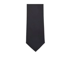 Corbata de seda unida Azul marino para hombre-Bexley Best