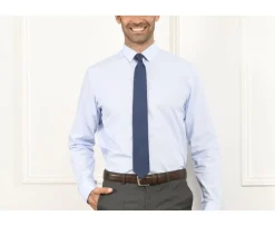 Corbata de seda unida hombre Azul petróleo-Bexley Best Sale