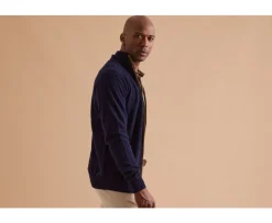 Cárdigan de lana Navy para hombre Kanther-Bexley Cheap