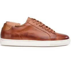 Deportivas hombre de piel Castaño patinado Inglewood-Bexley Cheap