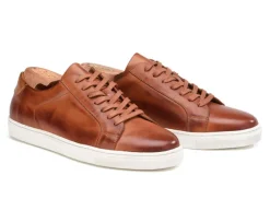 Deportivas hombre de piel Castaño patinado Inglewood-Bexley Cheap