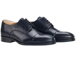 Derbies negros de hombre con suela de cuero y goma de caucho Maywell Patin-Bexley Outlet