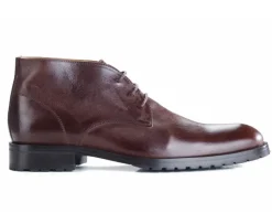Desert boots hombre Chocolate patinado Warwick Gomme-Bexley Clearance