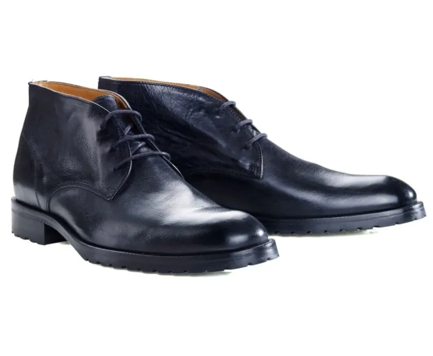 Desert boots hombre Negro Warwick Gomme-Bexley Sale