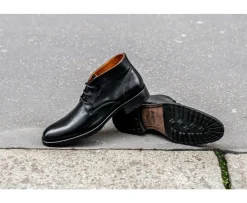 Desert boots hombre Negro Warwick Gomme-Bexley Sale