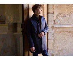 Gabardina Azul marino para hombre Aurèle Ii-Bexley Hot