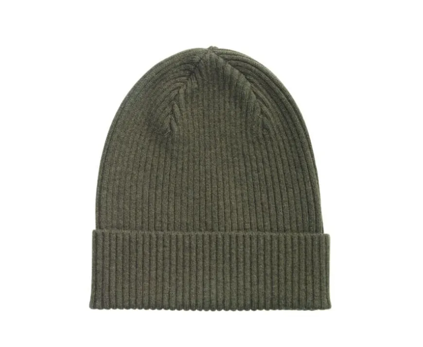 Gorro de lana para hombre Verde Benneth-Bexley Clearance