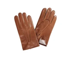 Guantes de piel de cordero Coñac para hombre-Bexley New