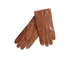 Guantes de piel de cordero Coñac para hombre-Bexley New
