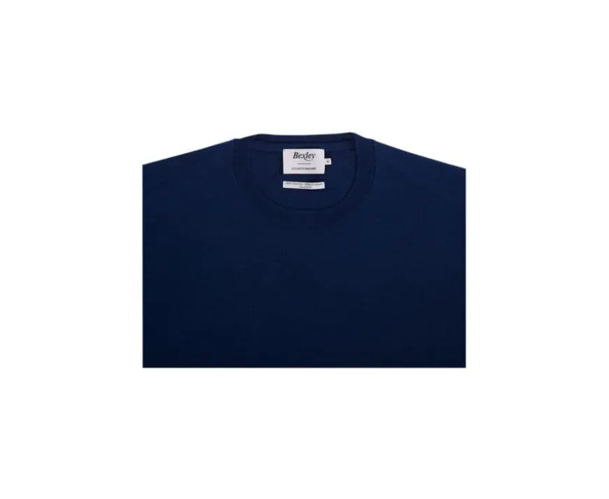 Jersey de hombre Algodón orgánico/lino Navy Vaquero Clindmir-Bexley Fashion
