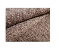 Jersey de lana con cuello alto para hombre Marrón moteado Kenneric-Bexley Shop