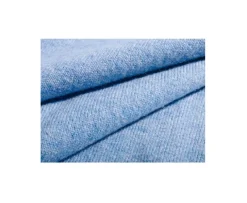 Jersey de lana con cuello alto hombre Azul Moteado Emeric-Bexley Shop