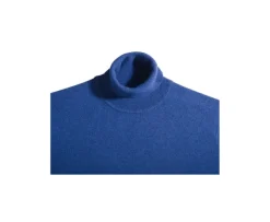 Jersey de lana con cuello alto hombre Azul Jean Moteado Emeric-Bexley Flash Sale