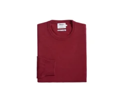 Jersey de lana con cuello redondo Rojo Conan-Bexley Best Sale