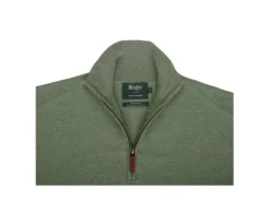 Jersey fino de hombre - Algodón/cachemira - Verde tila Vlad-Bexley Discount