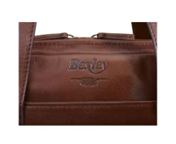 Maletín de cuero Coñac para hombre Harwinton-Bexley Sale