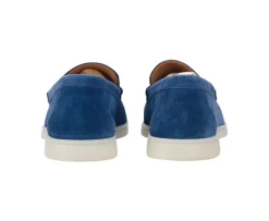 Mocasines de terciopelo hombre índigo Manasota Ii-Bexley Store