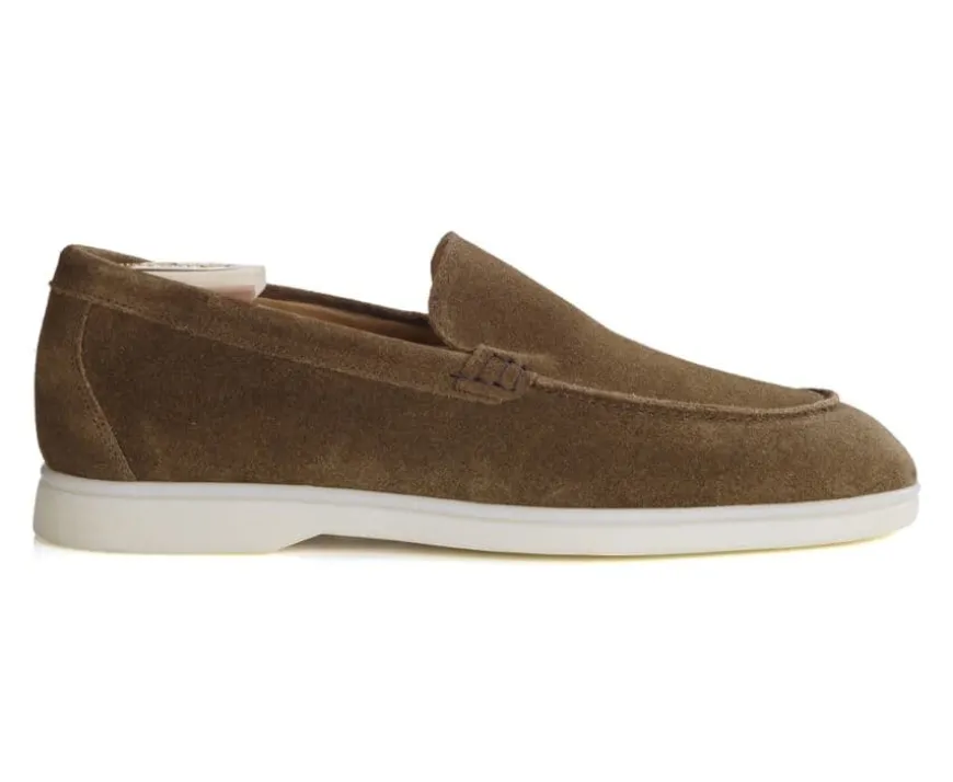 Mocasines de terciopelo hombre Chamois Velvet Manasota Ii-Bexley Store