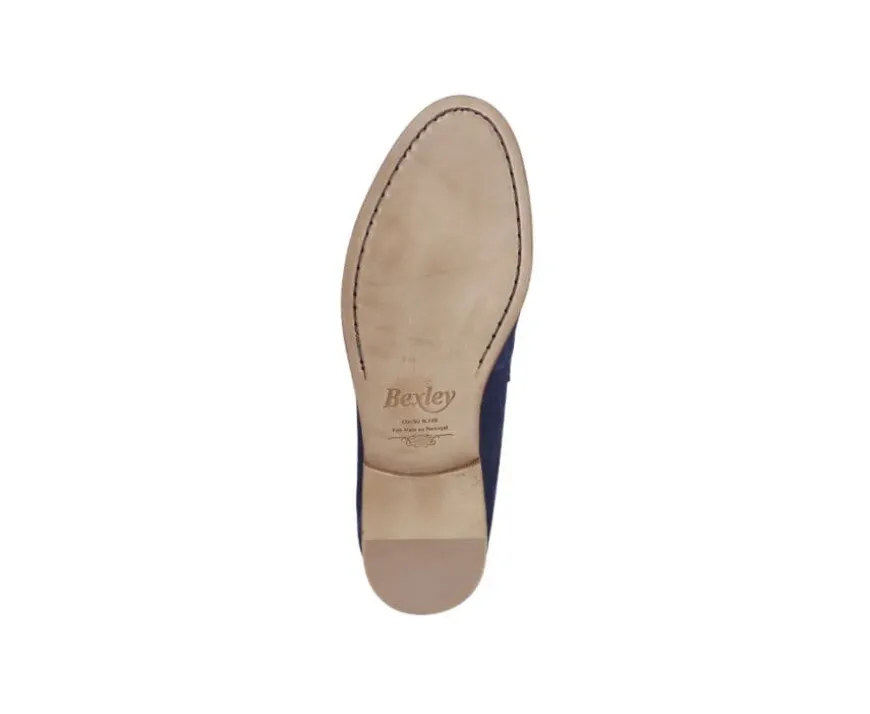 Mocasín de hombre de piel Terciopelo Marino Dervio-Bexley Best