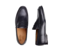 Mocasín de piel para hombre Negro Derybrook-Bexley Fashion