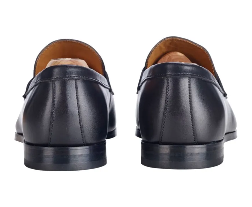 Mocasín de piel para hombre Negro Derybrook-Bexley Fashion