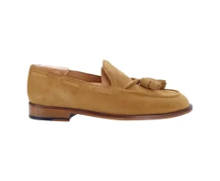 Mocasín de terciopelo Coñac para hombre Picadilly-Bexley Store