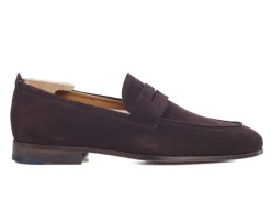 Mocasín de terciopelo pardo para hombre Cevio-Bexley Best Sale