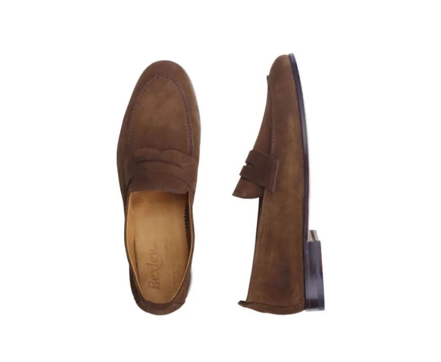 Mocasín de terciopelo Terciopelo Habana para hombre Cevio-Bexley Shop